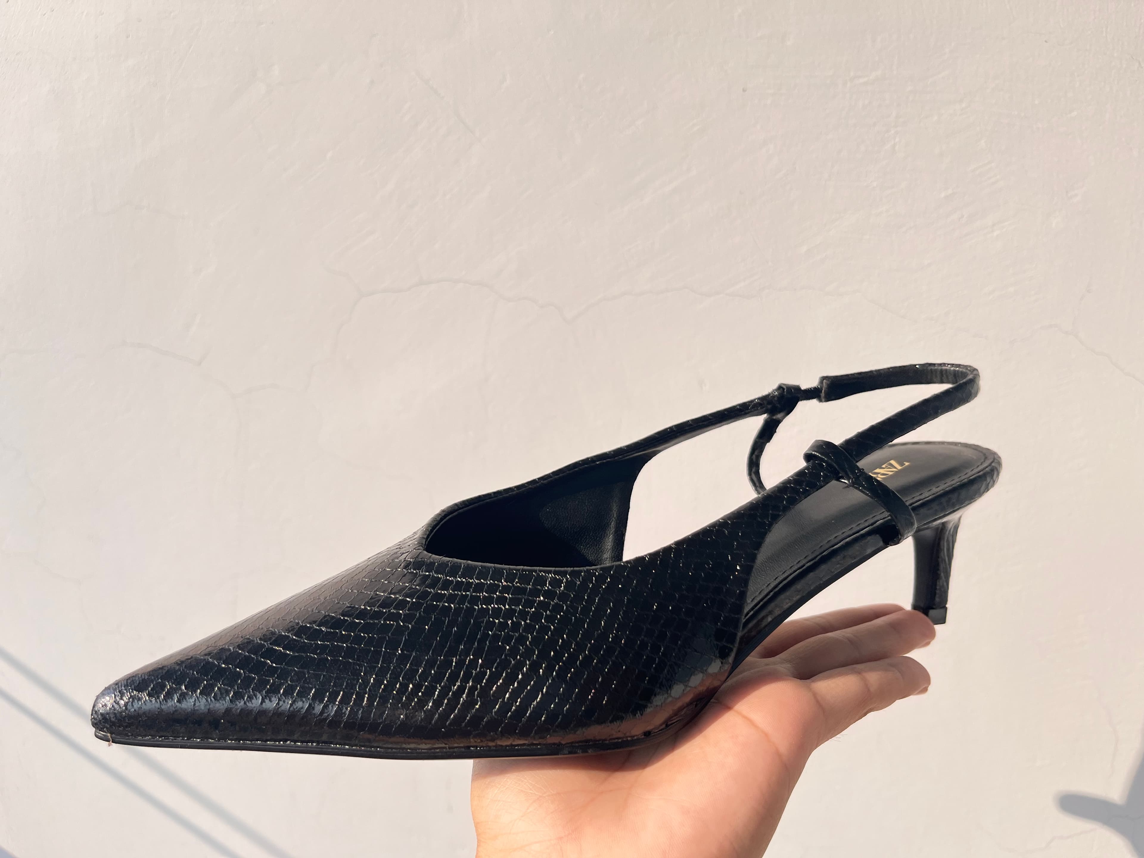 Zara kitten heels