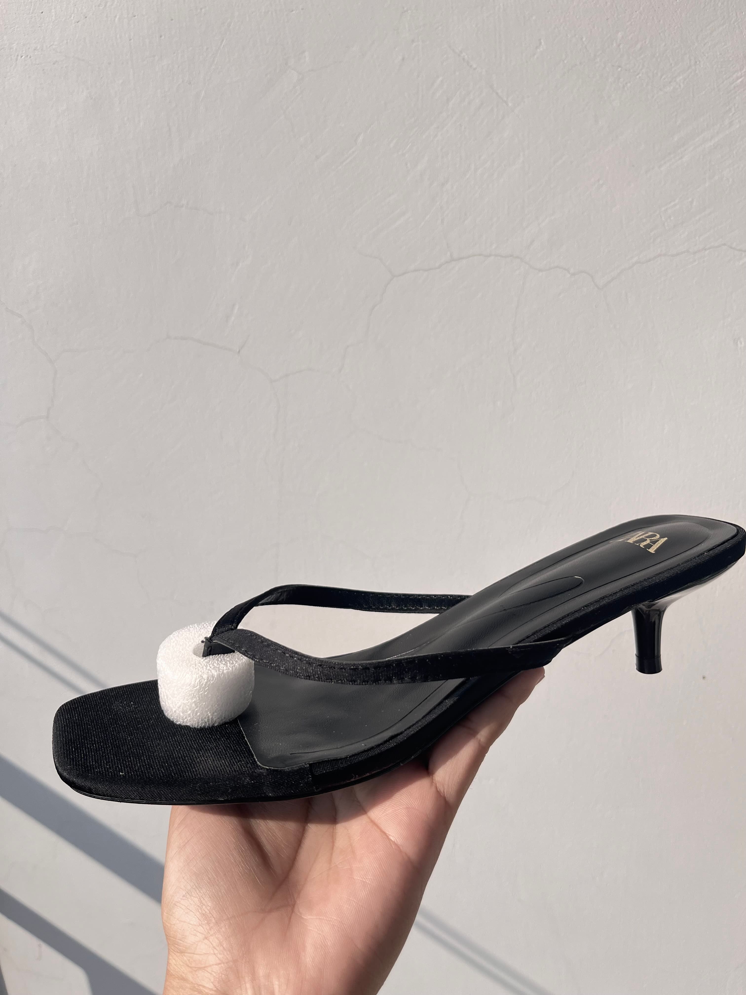 Zara kitten sandals