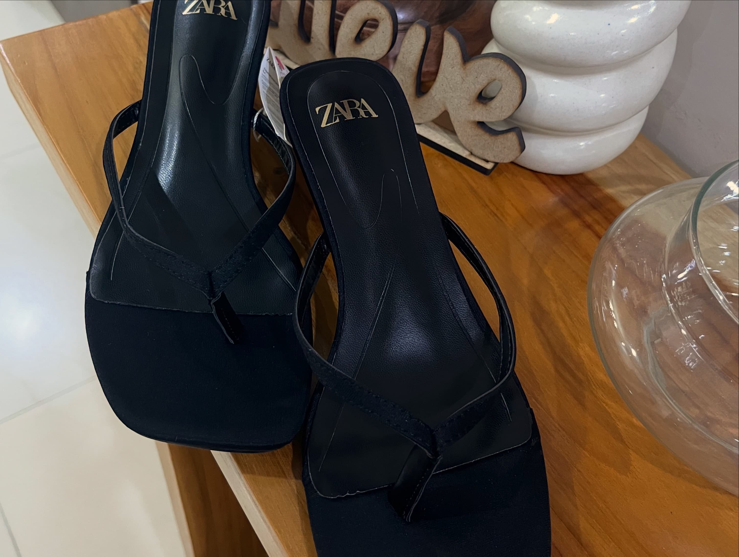 Zara kitten sandals