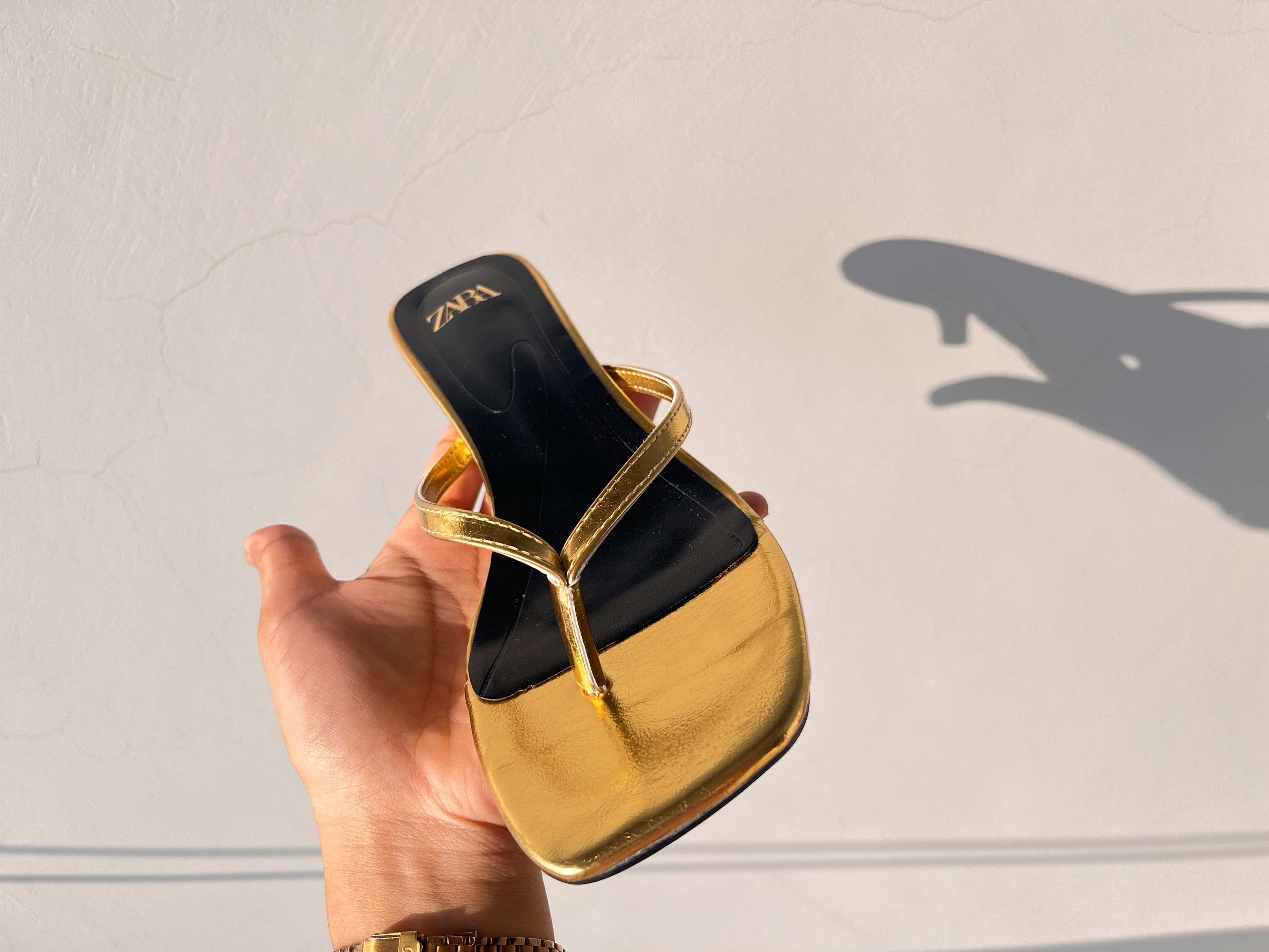 Zara kitten sandals